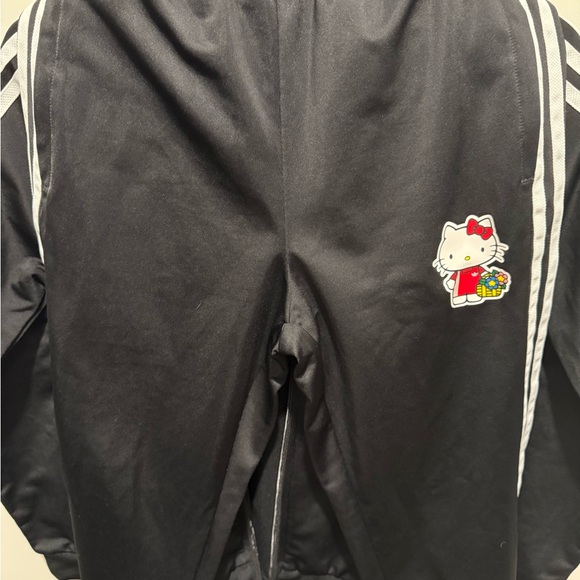 Hello kitty Adidas Track Suit 
Jacket large (13/14) pants size medium(10/12) - Picture 5 of 9